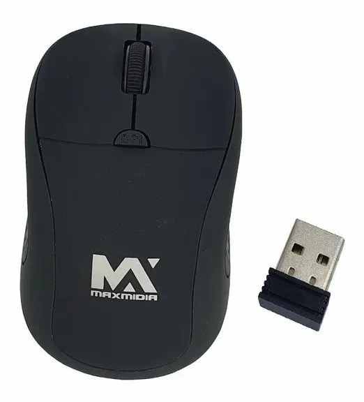 MOUSE OPTICO S/FIO MAXMIDIA